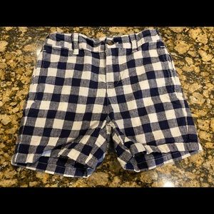 Navy and white Janie & Jack Shorts